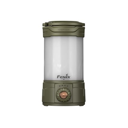 Fenix CL26RPROOLI - LED Stmievateľná prenosná nabíjacia lampa LED/USB IP66 650 lm 408 h zelená