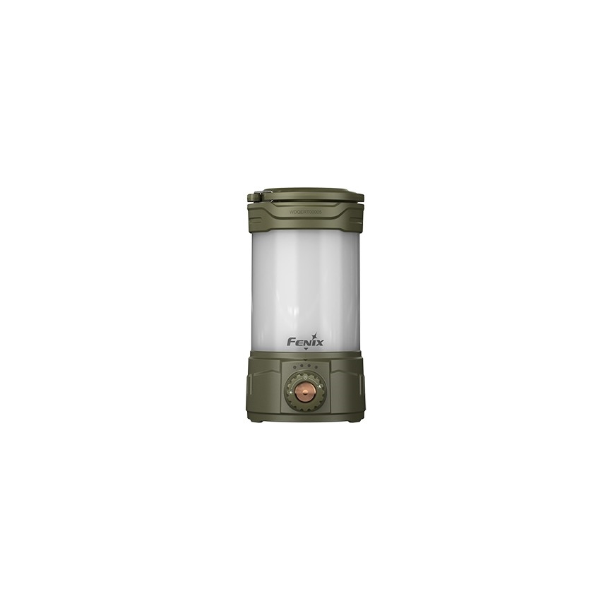 Fenix CL26RPROOLI - LED Stmievateľná prenosná nabíjacia lampa LED/USB IP66 650 lm 408 h zelená