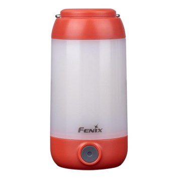 Fenix CL26RRED - LED Stmievateľná prenosná nabíjacia lampa LED/USB/2xCR123A IP66 400 lm 400 h 2600 mAh oranžová