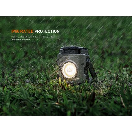 Fenix CL27RGRE - LED Stmievateľné nabíjacie svietidlo LED/USB IP66 1600 lm 285 h