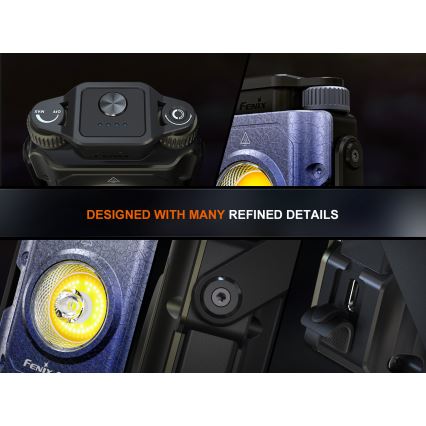 Fenix CL27RGRE - LED Stmievateľné nabíjacie svietidlo LED/USB IP66 1600 lm 285 h