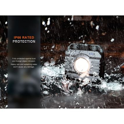Fenix CL28R - LED Stmievateľný nabíjacia reflektor s powerbankou LED/USB IP66 2000 lm 360 h 10000 mAh