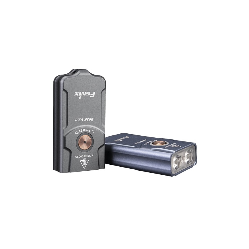 Fenix E03RV20BLU - LED nabíjacia baterka LED/USB IP66 500 lm 30 h 400 mAh