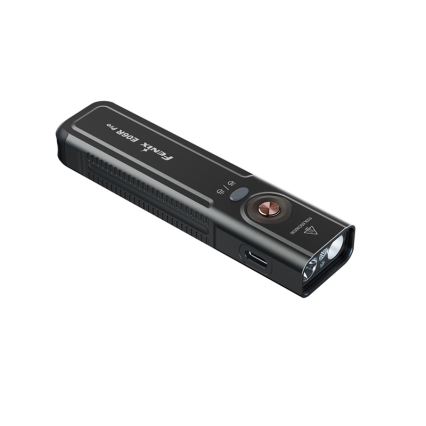 Fenix E06RPROEUBLC- Stmievateľná nabíjateľná LED baterka s USB, 1650 mAh, IP66, 1600 lm, 111 h, čierna