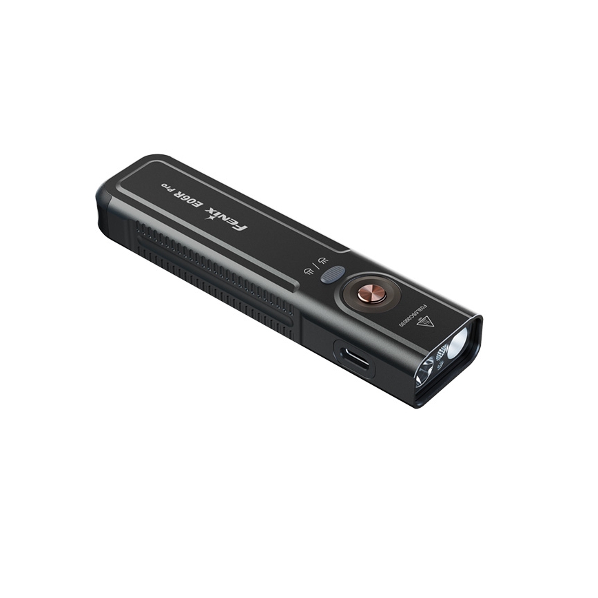 Fenix E06RPROEUBLC- Stmievateľná nabíjateľná LED baterka s USB, 1650 mAh, IP66, 1600 lm, 111 h, čierna