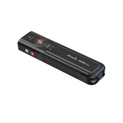 Fenix E06RPROEUBLC- Stmievateľná nabíjateľná LED baterka s USB, 1650 mAh, IP66, 1600 lm, 111 h, čierna