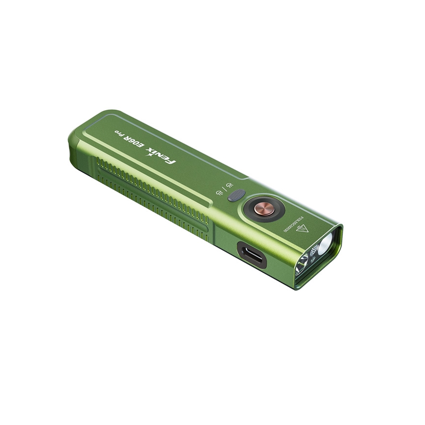 Fenix E06RPROEUOLI - LED stmievateľná nabíjateľná svietilka LED/USB 1650 mAh IP66 1600 lm 111 h zelená