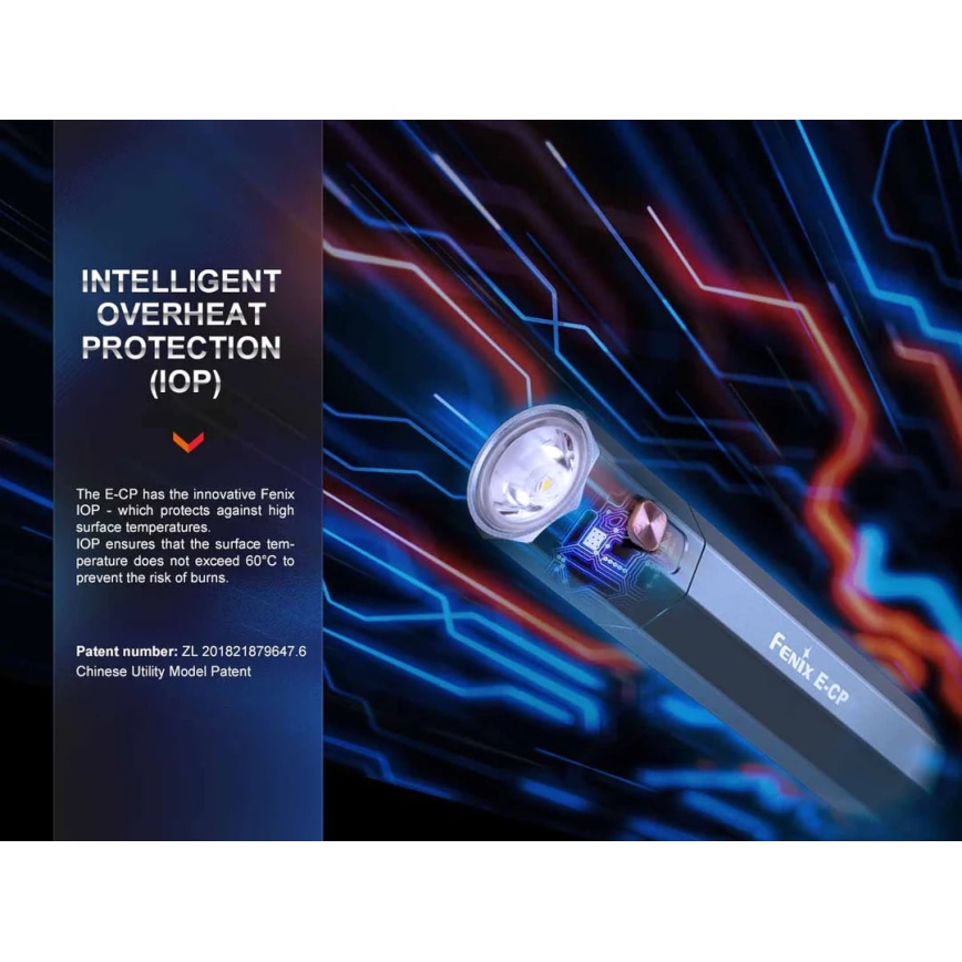 Fenix ECPBLCK - LED nabíjacia baterka s powerbankou USB IP68 1600 lm 504 h 5000 mAh čierna
