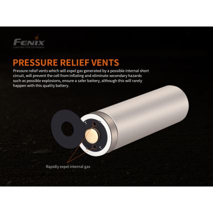 Fenix FE21700V20 - 1 ks Nabíjateľný akumulátor 21700/3,6V 5000 mAh