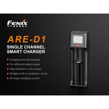 Fenix FENARED1 - Nabíjačka batérie 1xLi-ion/AAA/AA/C 5V