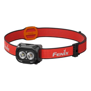 Fenix HL18RTV20BLC - LED Stmievateľná nabíjacia čelovka LED/USB IP66 800 lm 160 h čierna/oranžová