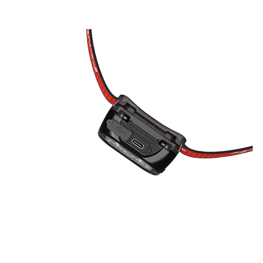 Fenix HL18RTV20BLC - LED Stmievateľná nabíjacia čelovka LED/USB IP66 800 lm 160 h čierna/oranžová