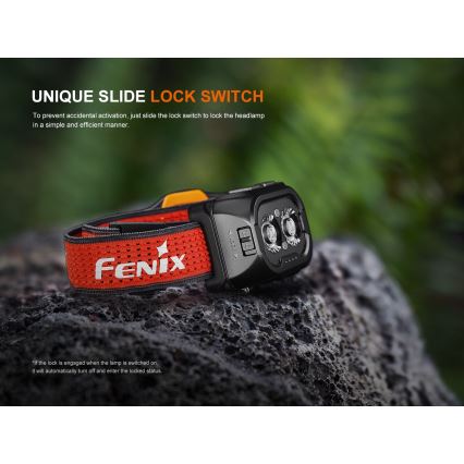 Fenix HL18RTV20WHT - LED Stmievateľná nabíjacia čelovka LED/USB IP66 800 lm 160 h biela/čierna