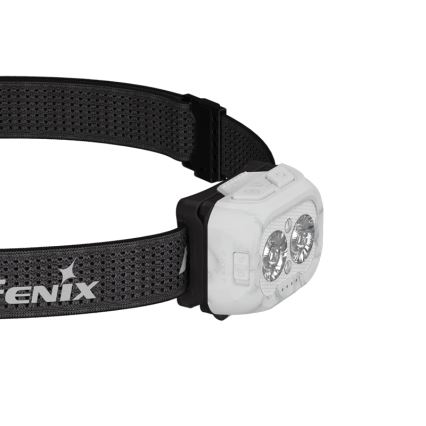 Fenix HL18RTV20WHT - LED Stmievateľná nabíjacia čelovka LED/USB IP66 800 lm 160 h biela/čierna