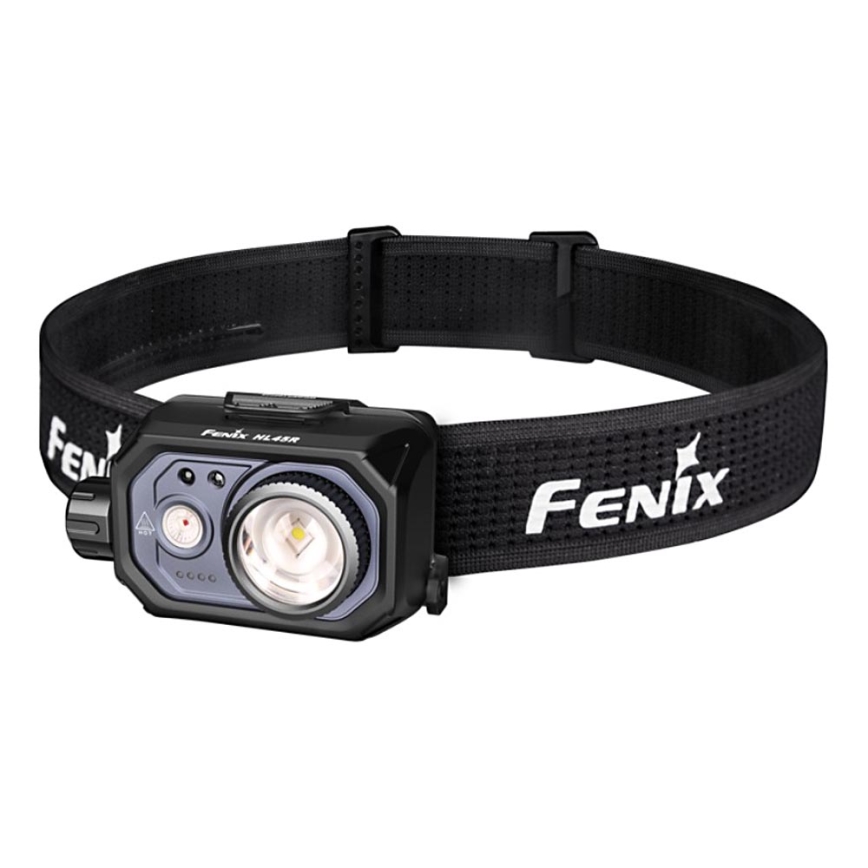 Fenix HL45R - LED Stmievateľná nabíjacia zaostrovacia čelovka LED/USB IP66 1000 lm 240 h čierna