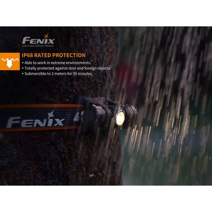 Fenix HM23 - LED Čelovka LED/1xAA IP68 240 lm 100 h