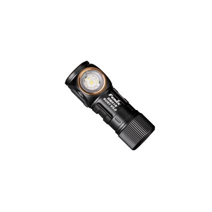 Fenix HM51RV30 - LED stmievateľná nabíjateľná čelovka LED/USB/1xCR123A 950 mAh IP68 860 lm 125 h oranžová