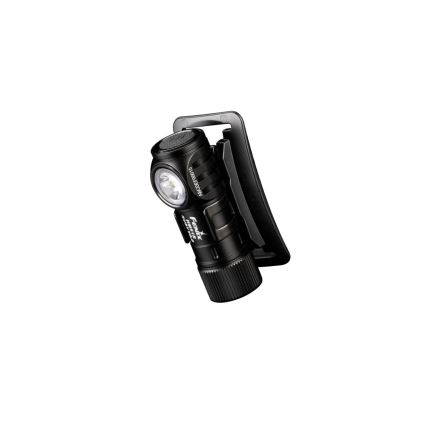 Fenix HM51RV3ABL - LED stmievateľná nabíjateľná čelovka LED/USB/1xCR123A 950 mAh IP68 860 lm 125 h čierna
