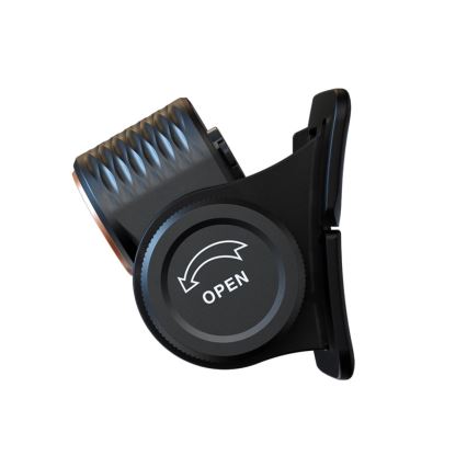 Fenix HM55RABL - LED stmievateľná nabíjateľná čelovka LED/USB/1xCR123A 1600 mAh IP68 1200 lm 141,2 h čierna