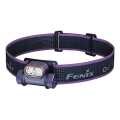 Fenix HM55RPRP - LED stmievateľná nabíjateľná čelovka LED/USB/1xCR123A 1600 mAh IP68 1200 lm 141,2 h fialová/čierna