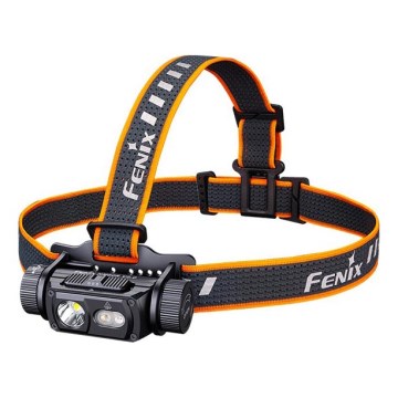 Fenix HM60RV20 - stmievateľná LED nabíjacia čelovka LED/USB 4000 mAh IP68 1600 lm 292 h oranžová