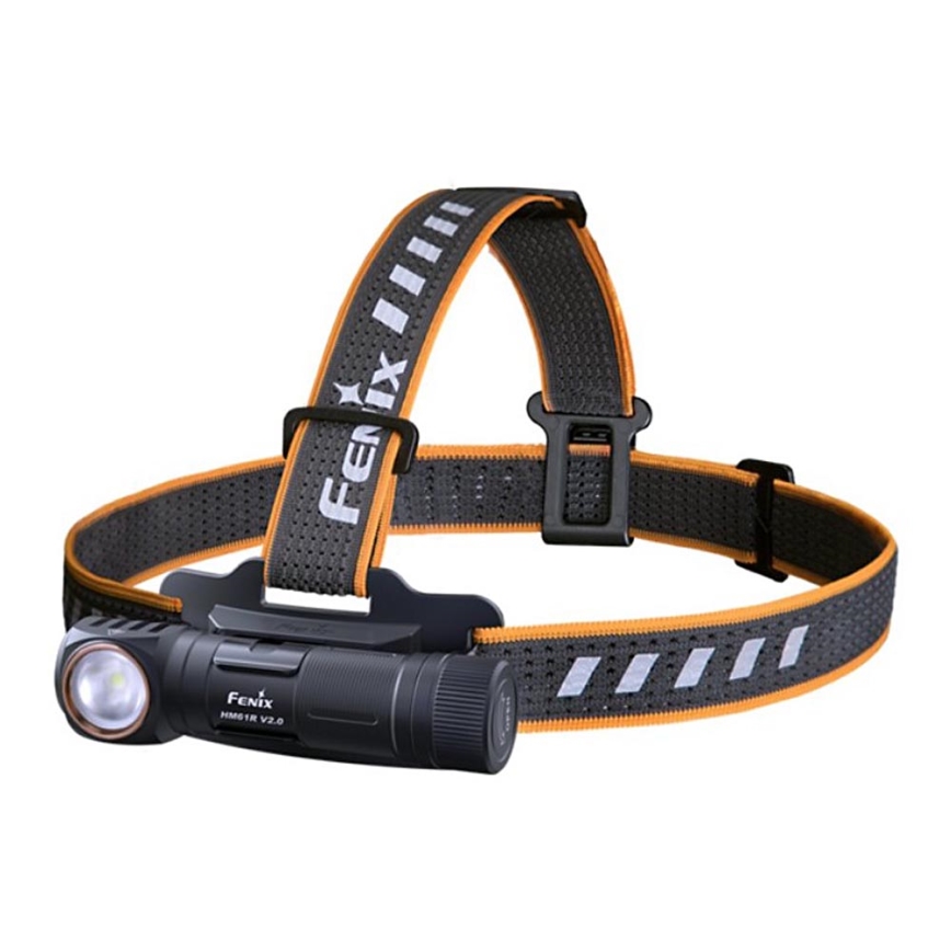 Fenix HM61RV20 - LED Nabíjacia čelovka LED/USB IP68 1600 lm 300 h