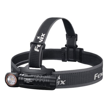 Fenix HM61RV30 - LED stmievateľná nabíjateľná čelovka LED/USB/1xCR123A 4000 mAh IP68 1800 lm 400 h čierna