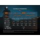 Fenix HM65RDTBLC - LED Nabíjacia čelovka LED/USB IP68 1500 lm 300 h čierna/oranžová