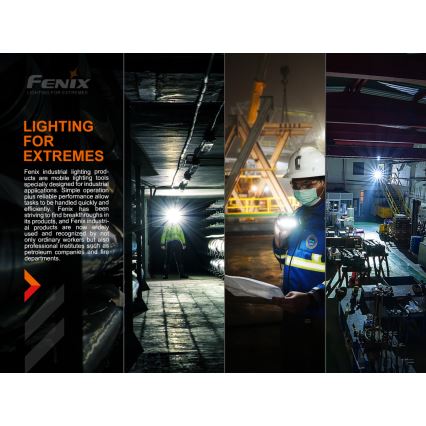 Fenix HM70R - LED Nabíjacia čelovka 4xLED/1x21700 IP68 1600 lm 800 h 5000 mAh