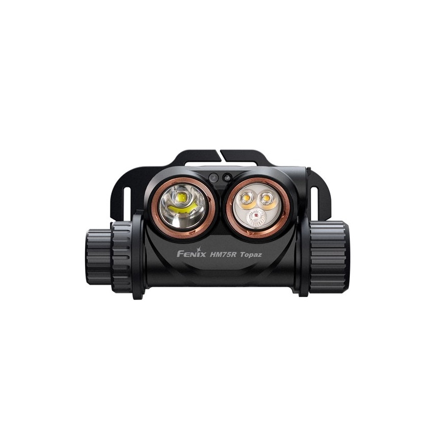 Fenix HM75RTOPAZ - LED Stmievateľná nabíjacia čelovka LED/USB IP68 1600 lm 210 h 4000 mAh