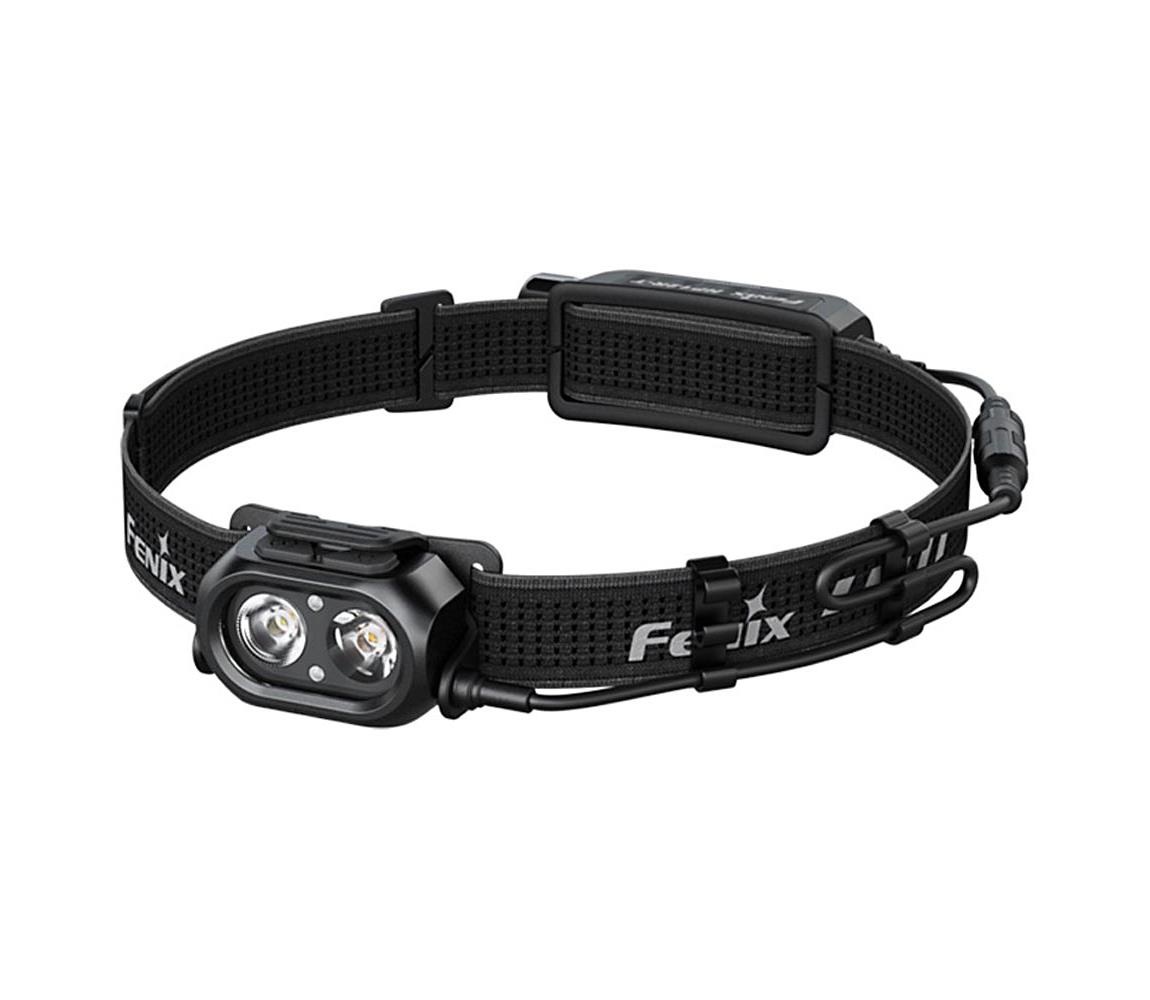 Fenix HP12RTABL - LED stmievateľná nabíjateľná čelovka LED/USB 4000 mAh IP66 1300lm 310h čierna HP12RTABL