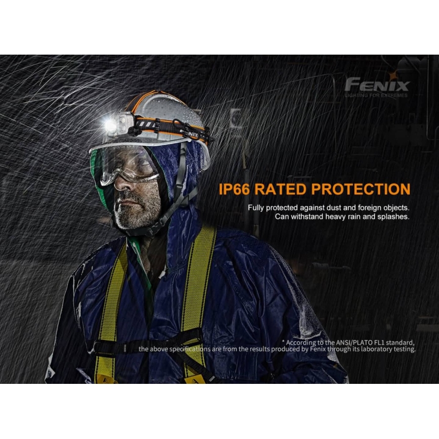 Fenix HP25RV20-LED Stmievateľná nabíjacia čelovka 3xLED/1x21700 IP66 1600 lm 800 h