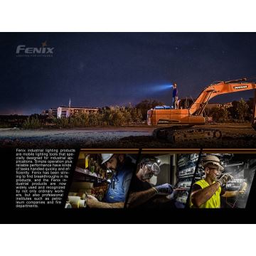 Fenix HP25RV20-LED Stmievateľná nabíjacia čelovka 3xLED/1x21700 IP66 1600 lm 800 h