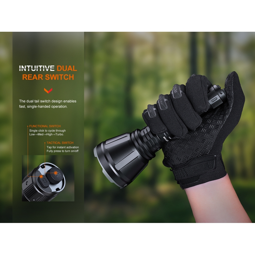 Fenix HT18R - LED Stmievateľná nabíjacia baterka LED/1x21700 IP68 2800 lm 42 h 5000 mAh