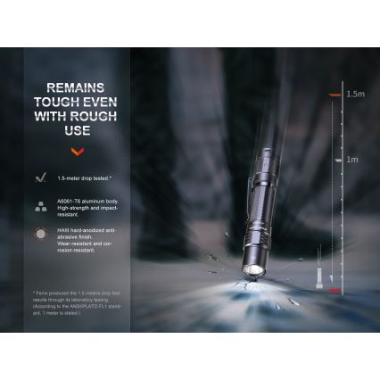 Fenix PD35R - LED nabíjacia baterka LED/USB/2xCR123A IP68 1700 lm 100 h 3400 mAh
