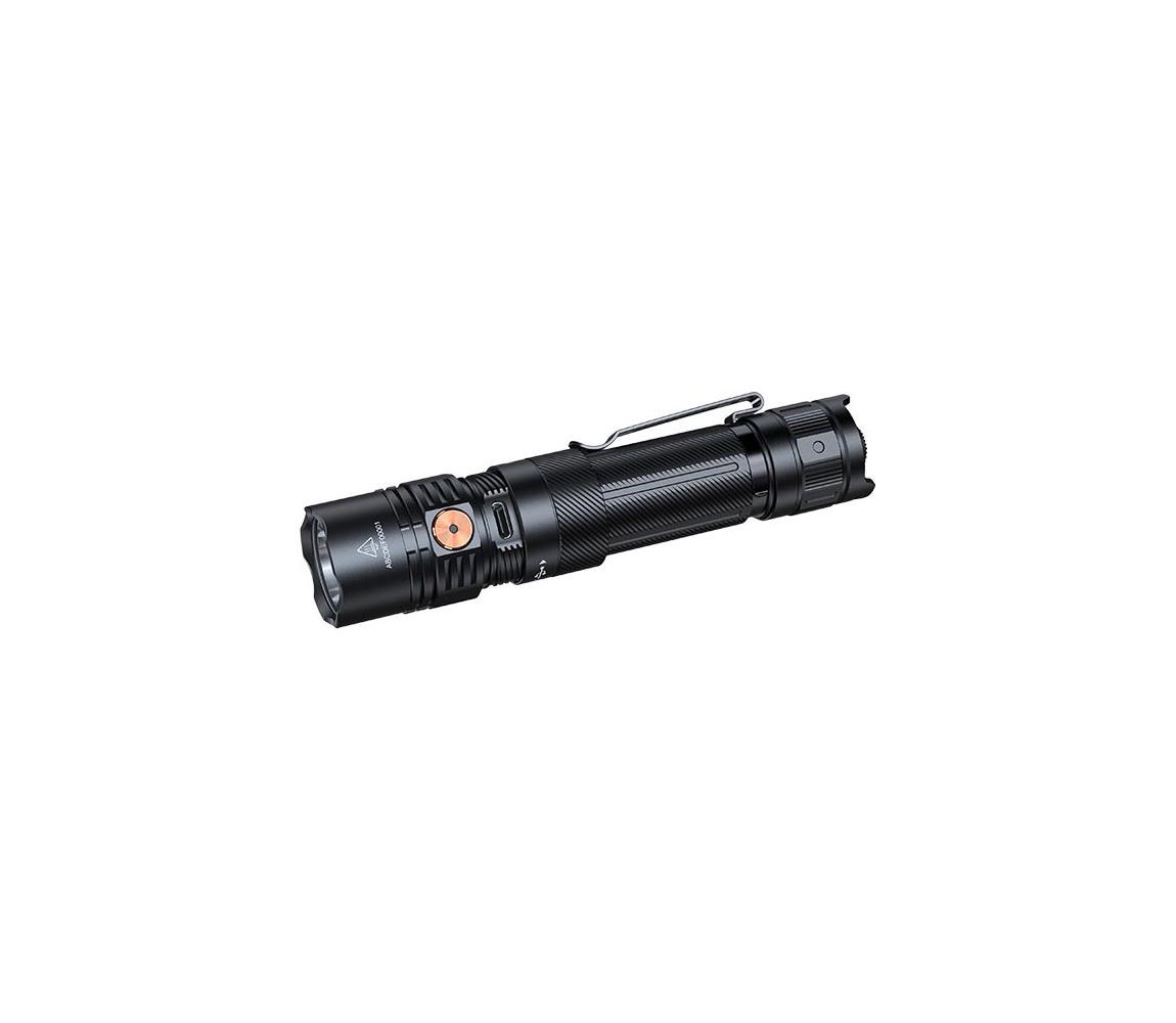 Fenix PD36RACE - LED stmievateľná nabíjateľná baterka LED/USB 5000mAh IP68 3000lm 63,45h čierna PD36RACE