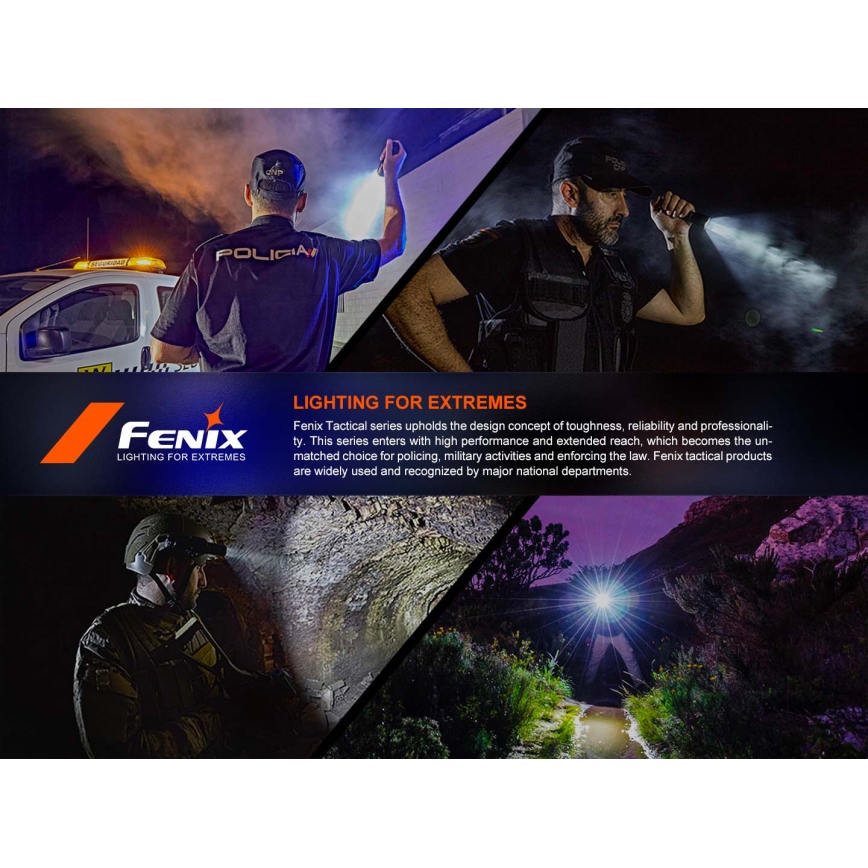 Fenix PD36RACE - LED stmievateľná nabíjateľná baterka LED/USB 5000 mAh IP68 3000 lm 63,45 h čierna