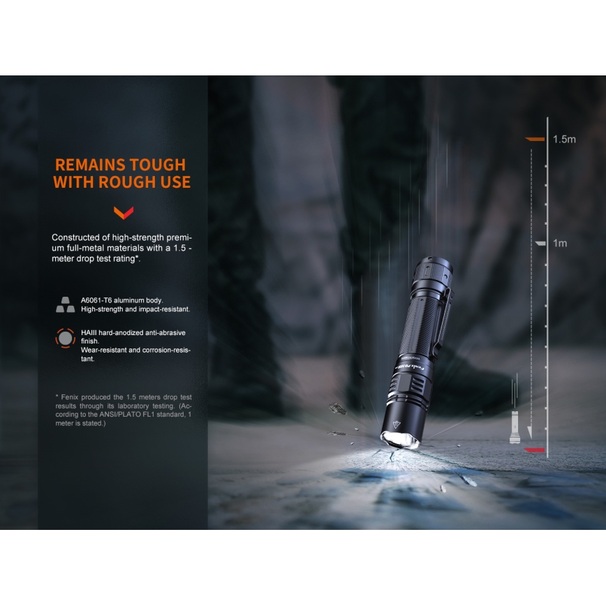 Fenix PD36RPRO - LED Taktická nabíjacia baterka LED/USB IP68 2800 lm 42 h 5000 mAh