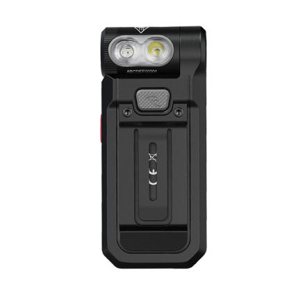 Fenix SW05RREDBLC - LED Stmievateľná nabíjacia baterka LED/USB IPX6 150 lm 49 h čierna