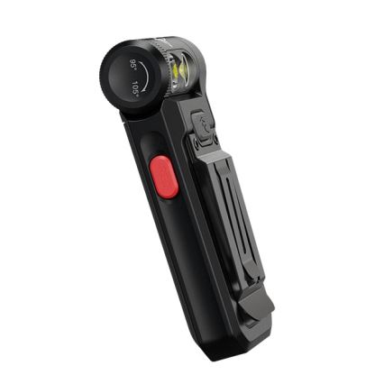 Fenix SW05RREDBLC - LED Stmievateľná nabíjacia baterka LED/USB IPX6 150 lm 49 h čierna