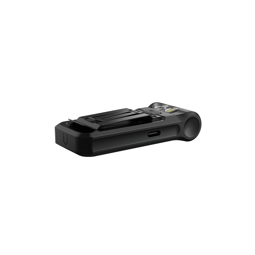 Fenix SW05RREDBLC - LED Stmievateľná nabíjacia baterka LED/USB IPX6 150 lm 49 h čierna