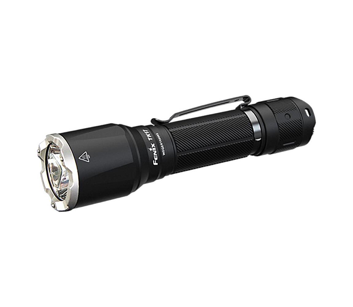 Fenix TK17BLK - LED stmievateľná nabíjateľná baterka LED/USB 6000 mAh IP68 3600 lm 60 h čierna TK17BLK