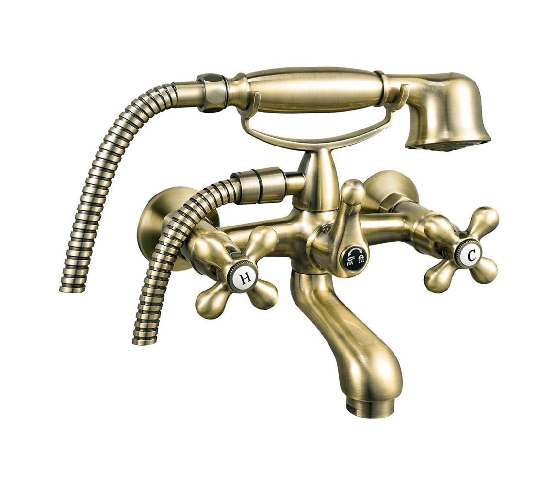 FERRO - Vaňová súprava s batériou ANTICA RETRO, bronz BAI11BR
