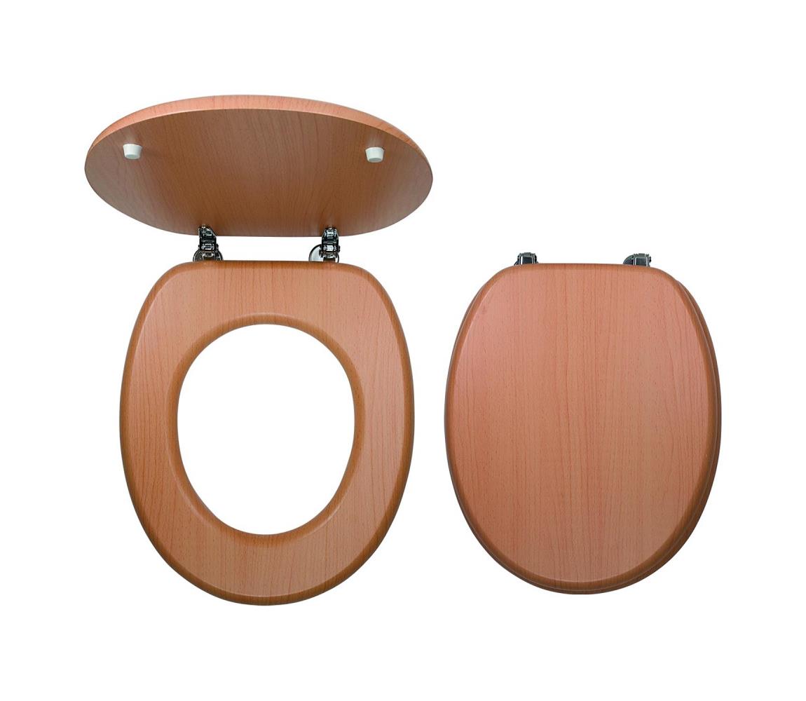 FERRO - WC sedadlo MDF/dekor buk WC/BUK