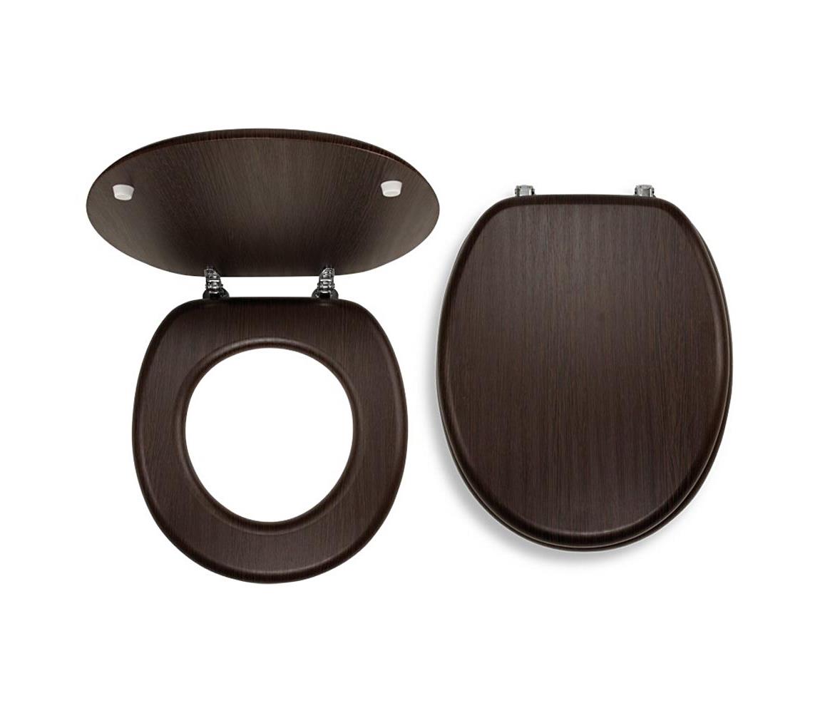 FERRO - WC sedadlo MDF/wenge WC/WENGE