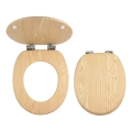 FERRO - WC sedátko SoftClose MDF/dekor jaseň