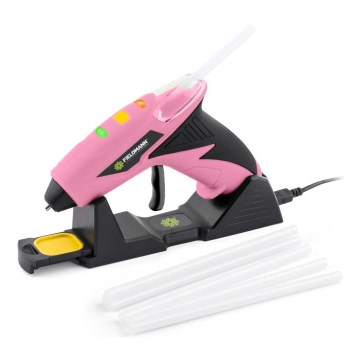 Fieldmann - AKU Tavná pištoľ 4V 1500 mAh ružová