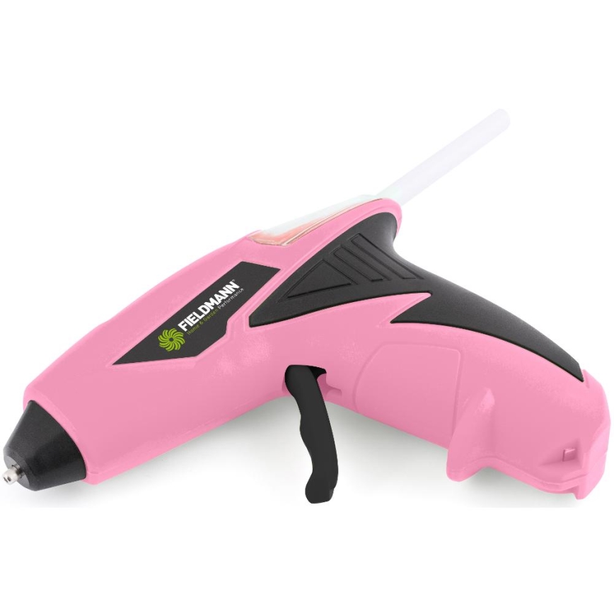 Fieldmann - AKU Tavná pištoľ 4V 1500 mAh ružová