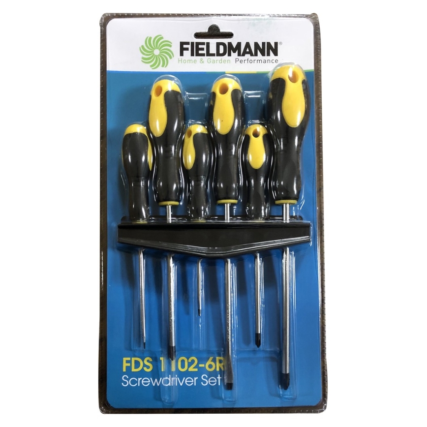 Fieldmann - Sada skrutkovačov s držiakom 6 ks