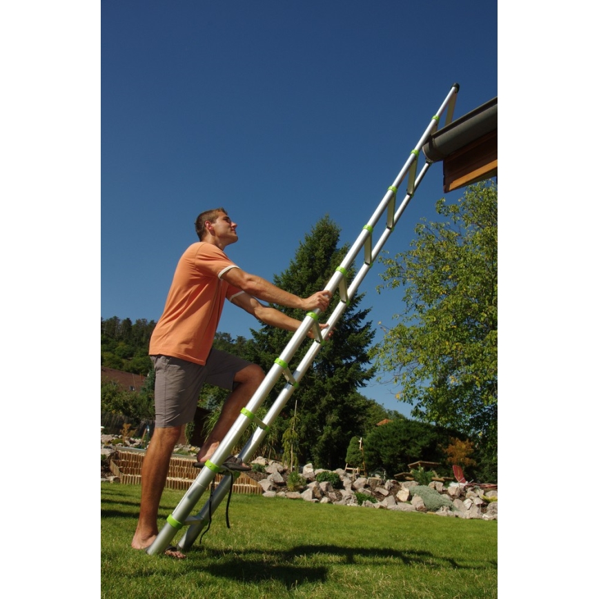 Fieldmann - Teleskopický rebrík 3,8 m